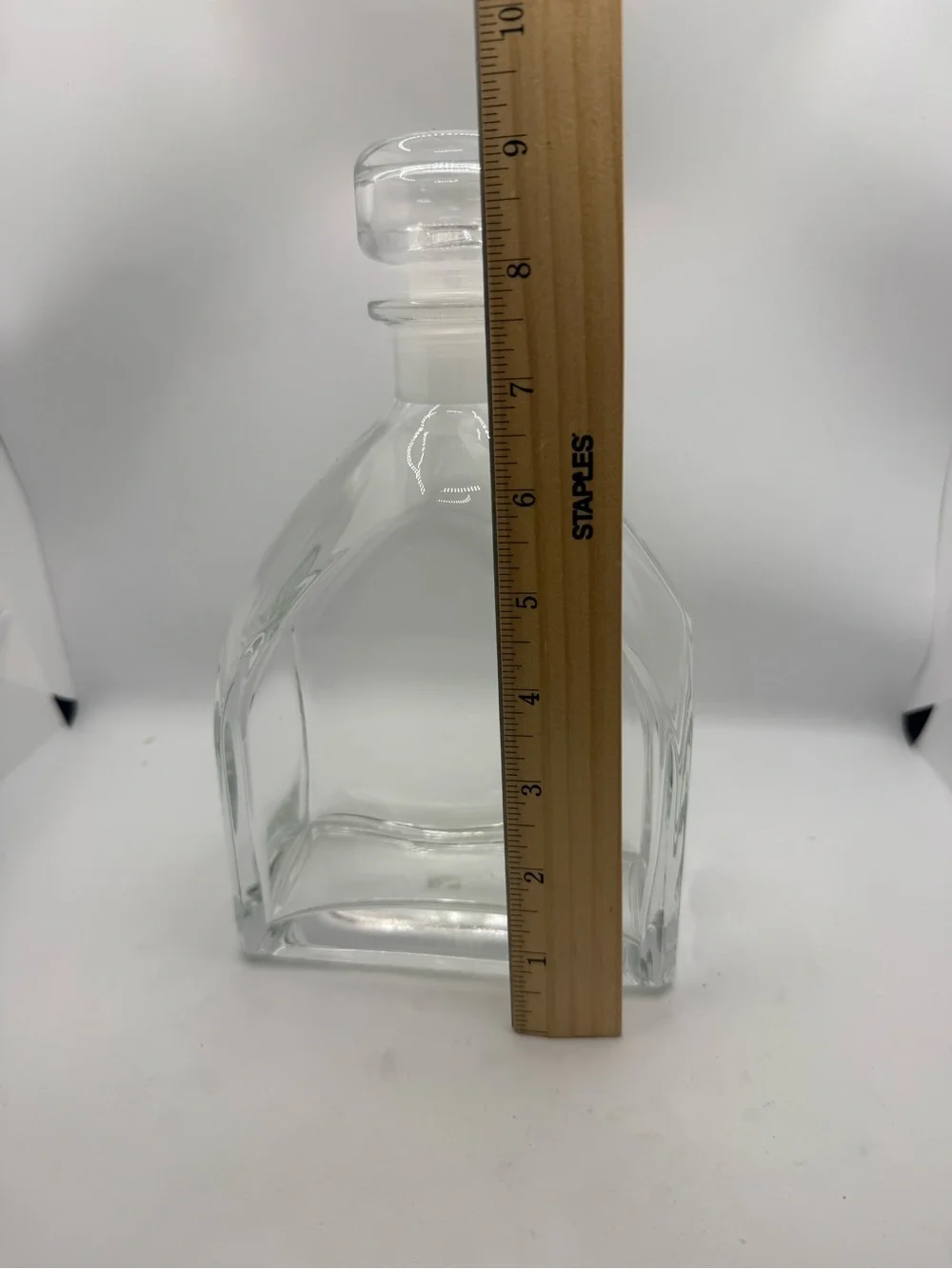 vintage Luigi Bormioli crystal decanter from the 